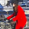 Кияни у мороз пересіли із автомобілів на велосипеди (відео)