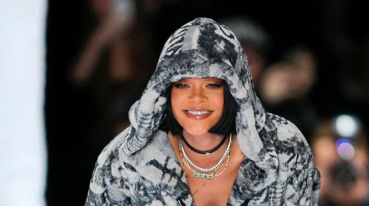 В Нью-Йорке Rihanna презентовала свою линию одежды
