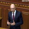 Яценюк остаётся премьером, несмотря на критику депутатов