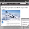Літаки Туреччини вторглися у повітряний простір Греції
