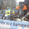 В Киеве на аллее Небесной сотни проводят экстренную уборку (фото)