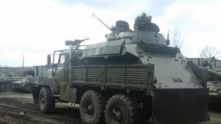 На Донбассе военных обстреляли из БМП и зенитных установок