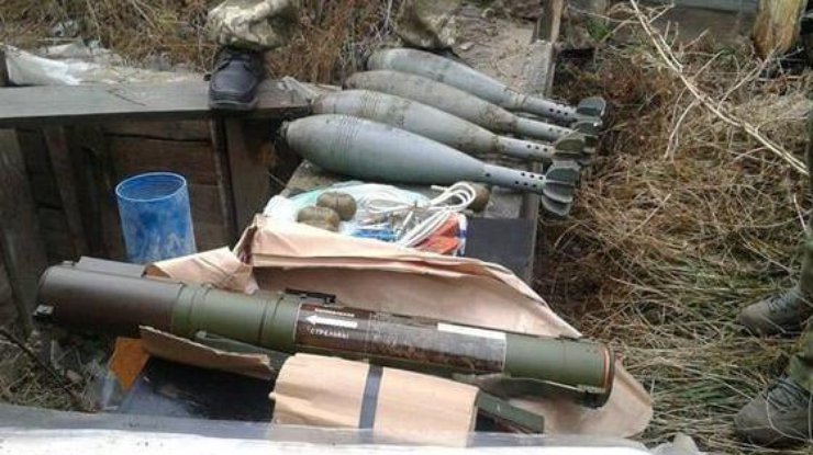 Служба безопасности Украины обнаружила два тайника с боеприпасами