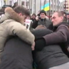 Годовщину Майдана в Одессе осквернили дракой (видео)