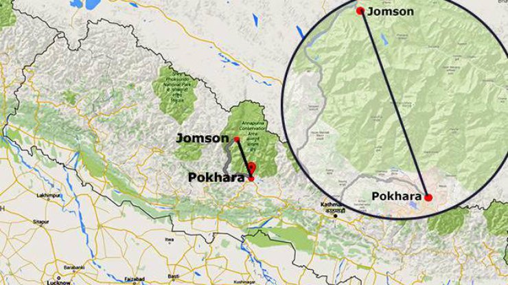В Непале нашли обломки пропавшего самолета