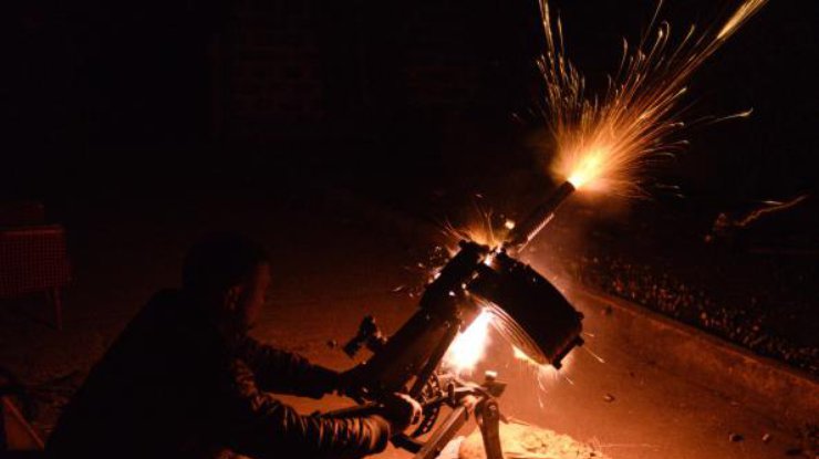 На Донбассе боевики не прекращают минометные обстрелы (фото из архива)