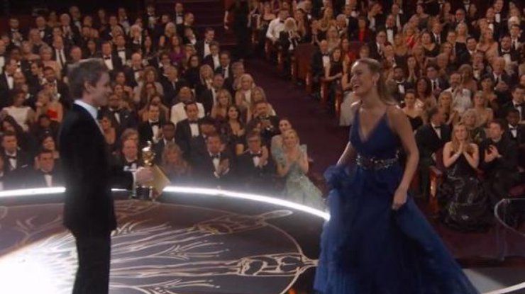 26-летняя актриса получила свой первый Оскар
