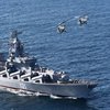 Корабли России начали учения в Черном и Каспийском морях