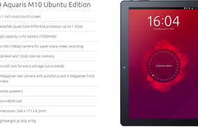 Aquaris M10 Ubuntu Edition