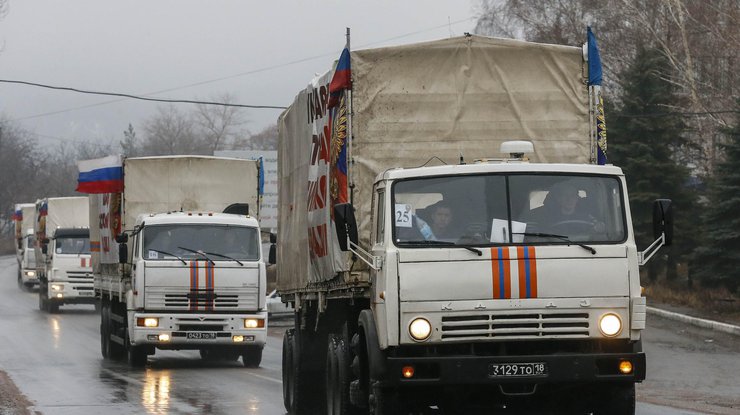 Россия объявила новое вторжение гумконвоев на Донбасс. Фото из архива