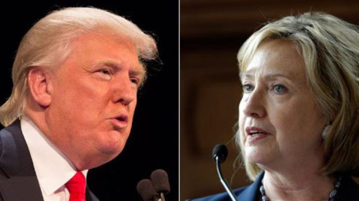 Трамп и Клинтон являются лидерами президентской гонки согласно опросам