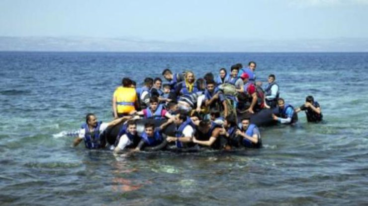 Мигранты направлялась к греческому острову Лесбос