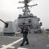 В Южную Корею прибыл авианосец США