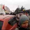 В Чернигове устроили автопробег в поддержку Савченко (видео)