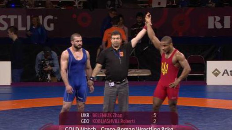 Беленюк завоевал золотую медаль в заключительный день чемпионата