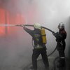 В Донецкой области спасатели тушили пожар на птицефабрике