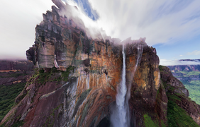 Самый высокий в мире водопад Анхель Фото: airpano.ru