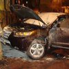 В Киеве сгорело два автомобиля