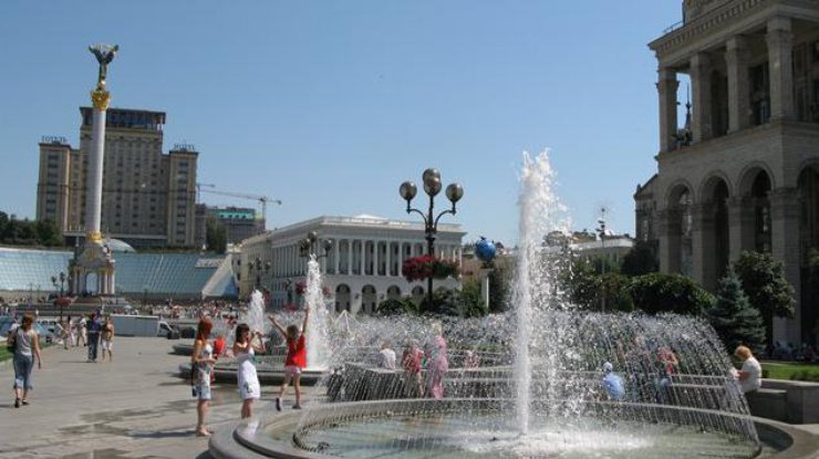 В Киеве готовы запустить фонтаны 1 мая
