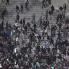 В Марокко произошла массовая драка футбольных фанатов (видео)