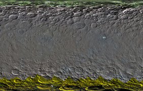 NASA нашло воду на Церери
