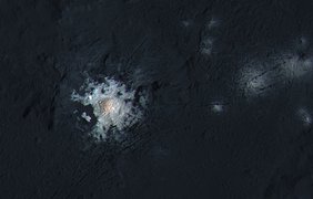 NASA нашло воду на Церери