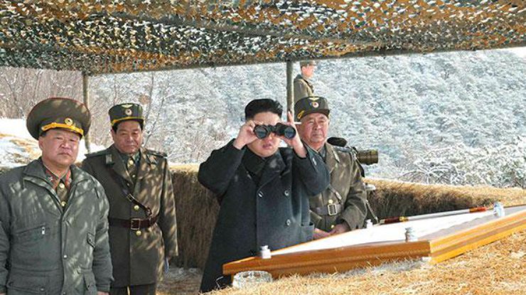 Ким Чен Ын лично наблюдал за испытаниями