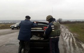 В Марьинке полиция устроила зачистку