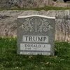 Дональда Трампа "похоронили" в Нью-Йорке