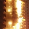 В ОАЭ из-за сильного пожара эвакуировали небоскреб (видео)