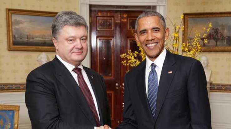 В США Петр Порошенко и Барак Обама обсудили Донбасс и Крым