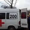 На границе с Россией заметили фургон с надписью "Груз 200" 