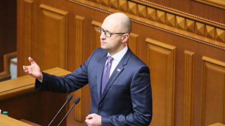 Яценюк в Раде попрощался с депутатами и поблагодарил врагов 