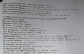 Документы, которые доказывают факт российского гражданства Геннадия Труханова