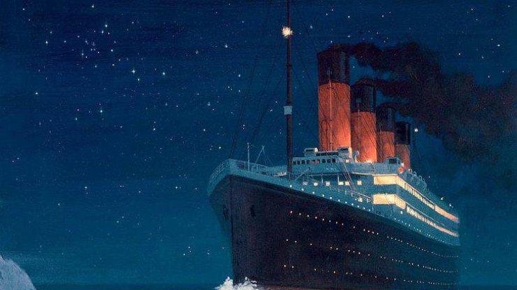 Крушение Титаника показали в реальном времени