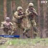 Пограничники на Донбассе отрабатывают выход из засад боевиков