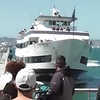 В Сан-Диего круизный лайнер проломил пристань (видео)