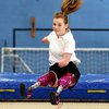 12-летняя британка без рук и ног выиграла соревнования по прыжкам на батуте