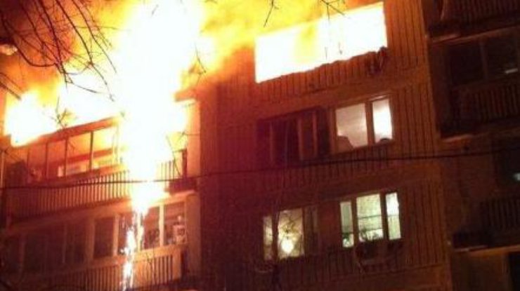 Пожар в общежитии МАИ