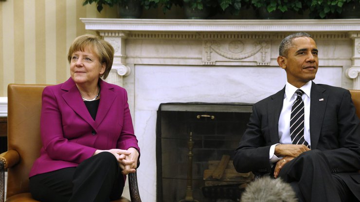 Обама и Меркель призвали Украину к миру