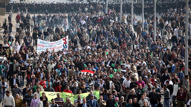 В Египте начались массовые протесты
