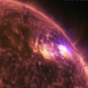 NASA опубликовало видео вспышки на Солнце