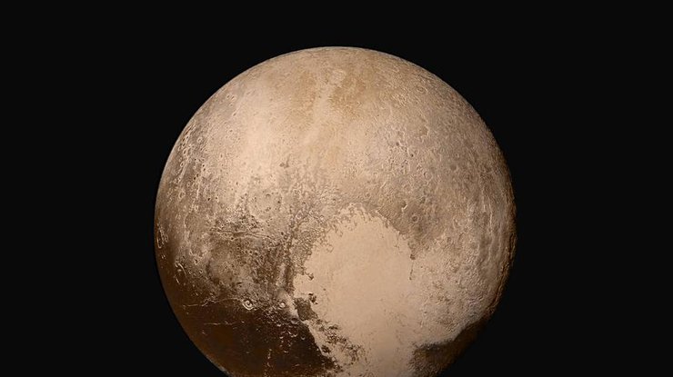 Плутон глазами "Горизонтов". Фото NASA