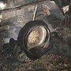 Пожар на Закарпатье уничтожил автомобили и технику (фото)