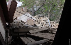 В Одессе обрушился трехэтажный дом