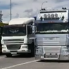 Дорогу в Одессу перекрыли более 100 грузовиков (видео)