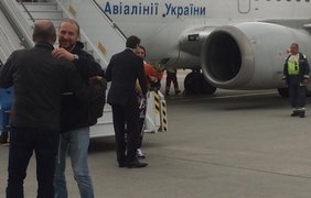 Джамала прилетела в Киев Фото: Оксана Лой