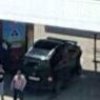 На Троещине Volkswagen влетел в остановку (фото)