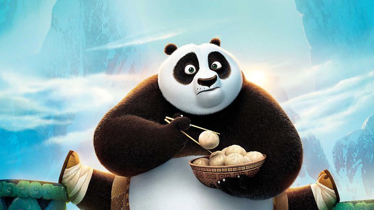 В Китае нашли панду из мультика