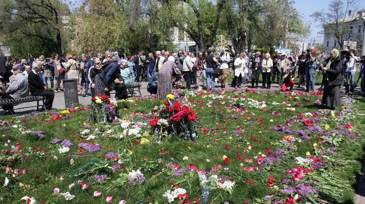 В Одессе перенесли панихиду к годовщине трагедии 2 мая Фото: odessit.ua